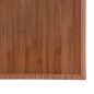 vidaXL Teppich Rechteckig Braun 80x100 cm Bambus vidaXL Teppich Rechteckig Braun 80x100 cm Bambus