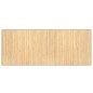 vidaXL Teppich Rechteckig Hell Natur 80x200 cm Bambus vidaXL Teppich Rechteckig Hell Natur 80x200 cm Bambus