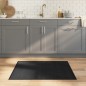 vidaXL Teppich Rechteckig Schwarz 80x100 cm Bambus vidaXL Teppich Rechteckig Schwarz 80x100 cm Bambus