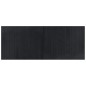 vidaXL Teppich Rechteckig Schwarz 80x200 cm Bambus vidaXL Teppich Rechteckig Schwarz 80x200 cm Bambus