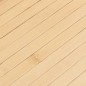 vidaXL Teppich Rechteckig Hell Natur 80x400 cm Bambus vidaXL Teppich Rechteckig Hell Natur 80x400 cm Bambus