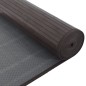 vidaXL Teppich Rechteckig Dunkelbraun 80x400 cm Bambus vidaXL Teppich Rechteckig Dunkelbraun 80x400 cm Bambus