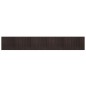 vidaXL Teppich Rechteckig Dunkelbraun 80x1000 cm Bambus vidaXL Teppich Rechteckig Dunkelbraun 80x1000 cm Bambus