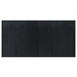 vidaXL Teppich Rechteckig Schwarz 100x200 cm Bambus vidaXL Teppich Rechteckig Schwarz 100x200 cm Bambus