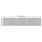 vidaXL Teppich Rechteckig Natur 100x500 cm Bambus vidaXL Teppich Rechteckig Natur 100x500 cm Bambus