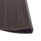 vidaXL Teppich Rund Dunkelbraun 60 cm Bambus vidaXL Teppich Rund Dunkelbraun 60 cm Bambus