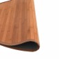 vidaXL Teppich Rund Braun 80 cm Bambus vidaXL Teppich Rund Braun 80 cm Bambus