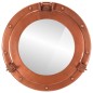 vidaXL Bullaugen-Spiegel Wandmontage Ø38 cm Aluminium und Glas vidaXL Bullaugen-Spiegel Wandmontage Ø38 cm Aluminium und Glas