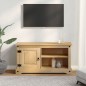 vidaXL TV-Schrank Corona 100x37x52 cm Massivholz Kiefer vidaXL TV-Schrank Corona 100x37x52 cm Massivholz Kiefer