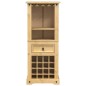 vidaXL Weinregal Corona 56x35x120 cm Massivholz Kiefer vidaXL Weinregal Corona 56x35x120 cm Massivholz Kiefer