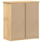 vidaXL Kommode Corona 80x40x89 cm Massivholz Kiefer vidaXL Kommode Corona 80x40x89 cm Massivholz Kiefer