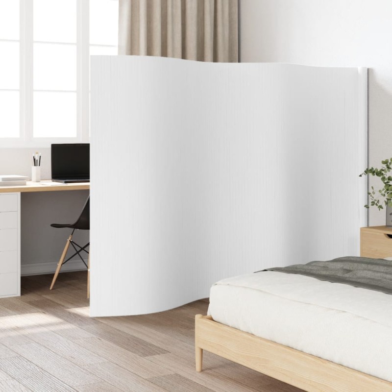 vidaXL Paravent Weiß 165x400 cm Bambus vidaXL Paravent Weiß 165x400 cm Bambus
