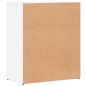vidaXL Sideboards 2 Stk. Weiß 60x31x70 cm Holzwerkstoff vidaXL Sideboards 2 Stk. Weiß 60x31x70 cm Holzwerkstoff