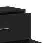 vidaXL Sideboards 2 Stk. Schwarz 60x31x70 cm Holzwerkstoff vidaXL Sideboards 2 Stk. Schwarz 60x31x70 cm Holzwerkstoff