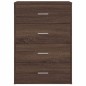 vidaXL Sideboards 2 Stk. Braun Eichen-Optik 60x31x84 cm Holzwerkstoff vidaXL Sideboards 2 Stk. Braun Eichen-Optik 60x31x84 cm Holzwerkstoff