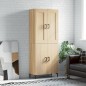 Highboard Sonoma-Eiche 69,5x34x180 cm Holzwerkstoff Highboard Sonoma-Eiche 69,5x34x180 cm Holzwerkstoff