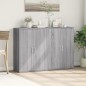 vidaXL Sideboards 2 Stk. Grau Sonoma 60x31x84 cm Holzwerkstoff vidaXL Sideboards 2 Stk. Grau Sonoma 60x31x84 cm Holzwerkstoff