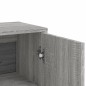 vidaXL Sideboards 2 Stk. Grau Sonoma 60x31x84 cm Holzwerkstoff vidaXL Sideboards 2 Stk. Grau Sonoma 60x31x84 cm Holzwerkstoff