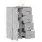 vidaXL Sideboards 2 Stk. Betongrau 60x31x84 cm Holzwerkstoff vidaXL Sideboards 2 Stk. Betongrau 60x31x84 cm Holzwerkstoff