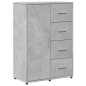 vidaXL Sideboards 2 Stk. Betongrau 60x31x84 cm Holzwerkstoff vidaXL Sideboards 2 Stk. Betongrau 60x31x84 cm Holzwerkstoff