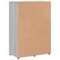 vidaXL Sideboards 2 Stk. Grau Sonoma 60x31x84 cm Holzwerkstoff vidaXL Sideboards 2 Stk. Grau Sonoma 60x31x84 cm Holzwerkstoff