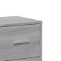 vidaXL Sideboards 2 Stk. Grau Sonoma 60x31x84 cm Holzwerkstoff vidaXL Sideboards 2 Stk. Grau Sonoma 60x31x84 cm Holzwerkstoff