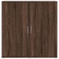 vidaXL Sideboards 2 Stk. Braun Eichen-Optik 79x38x80 cm Holzwerkstoff vidaXL Sideboards 2 Stk. Braun Eichen-Optik 79x38x80 cm Holzwerkstoff
