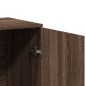 vidaXL Sideboards 2 Stk. Braun Eichen-Optik 79x38x80 cm Holzwerkstoff vidaXL Sideboards 2 Stk. Braun Eichen-Optik 79x38x80 cm Holzwerkstoff