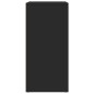 vidaXL Sideboards 2 Stk. Schwarz 79x38x80 cm Holzwerkstoff vidaXL Sideboards 2 Stk. Schwarz 79x38x80 cm Holzwerkstoff