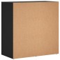 vidaXL Sideboards 2 Stk. Schwarz 79x38x80 cm Holzwerkstoff vidaXL Sideboards 2 Stk. Schwarz 79x38x80 cm Holzwerkstoff