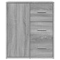 vidaXL Sideboards 2 Stk. Grau Sonoma-Eiche 60x31x70 cm Holzwerkstoff vidaXL Sideboards 2 Stk. Grau Sonoma-Eiche 60x31x70 cm Holzwerkstoff