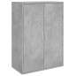 vidaXL Sideboards 2 Stk. Betongrau 60x31x84 cm Holzwerkstoff vidaXL Sideboards 2 Stk. Betongrau 60x31x84 cm Holzwerkstoff