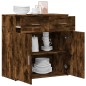 vidaXL Sideboard Räuchereiche 79x38x80 cm Holzwerkstoff vidaXL Sideboard Räuchereiche 79x38x80 cm Holzwerkstoff