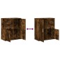 vidaXL Sideboards 2 Stk. Räuchereiche 60x31x70 cm Holzwerkstoff vidaXL Sideboards 2 Stk. Räuchereiche 60x31x70 cm Holzwerkstoff