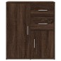 vidaXL Sideboards 2 Stk. Braun Eichen-Optik 60x31x70 cm Holzwerkstoff vidaXL Sideboards 2 Stk. Braun Eichen-Optik 60x31x70 cm Holzwerkstoff