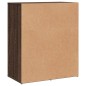 vidaXL Sideboards 2 Stk. Braun Eichen-Optik 60x31x70 cm Holzwerkstoff vidaXL Sideboards 2 Stk. Braun Eichen-Optik 60x31x70 cm Holzwerkstoff