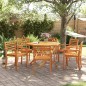 vidaXL Gartenstühle 6 Stk. 59x55x85 cm Massivholz Akazie vidaXL Gartenstühle 6 Stk. 59x55x85 cm Massivholz Akazie