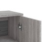 vidaXL Sideboards 3 Stk. Grau Sonoma 60x31x84 cm Holzwerkstoff vidaXL Sideboards 3 Stk. Grau Sonoma 60x31x84 cm Holzwerkstoff