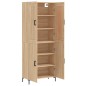 Highboard Sonoma-Eiche 69,5x34x180 cm Holzwerkstoff Highboard Sonoma-Eiche 69,5x34x180 cm Holzwerkstoff