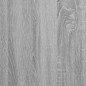 vidaXL Bettgestell Grau Sonoma 120x190 cm Holzwerkstoff und Metall vidaXL Bettgestell Grau Sonoma 120x190 cm Holzwerkstoff und Metall