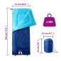 vidaXL Schlafsack für Erwachsene Camping 3 Jahreszeiten vidaXL Schlafsack für Erwachsene Camping 3 Jahreszeiten