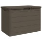 vidaXL Outdoor-Kissenbox Braun 77,5x44,5x53 cm Polypropylen vidaXL Outdoor-Kissenbox Braun 77,5x44,5x53 cm Polypropylen