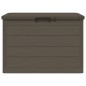 vidaXL Outdoor-Kissenbox Braun 77,5x44,5x53 cm Polypropylen vidaXL Outdoor-Kissenbox Braun 77,5x44,5x53 cm Polypropylen