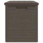 vidaXL Outdoor-Kissenbox Braun 77,5x44,5x53 cm Polypropylen vidaXL Outdoor-Kissenbox Braun 77,5x44,5x53 cm Polypropylen