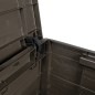 vidaXL Outdoor-Kissenbox Braun 77,5x44,5x53 cm Polypropylen vidaXL Outdoor-Kissenbox Braun 77,5x44,5x53 cm Polypropylen