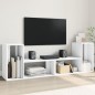 vidaXL TV-Schränke 2 Stk. Weiß 75x30x50 cm Holzwerkstoff vidaXL TV-Schränke 2 Stk. Weiß 75x30x50 cm Holzwerkstoff
