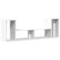 vidaXL TV-Schränke 2 Stk. Weiß 75x30x50 cm Holzwerkstoff vidaXL TV-Schränke 2 Stk. Weiß 75x30x50 cm Holzwerkstoff