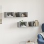 vidaXL Wandschränke 2 Stk. Sonoma-Eiche 75x18x16,5 cm Holzwerkstoff vidaXL Wandschränke 2 Stk. Sonoma-Eiche 75x18x16,5 cm Holzwerkstoff