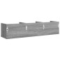 vidaXL Wandschränke 2 Stk. Sonoma-Eiche 75x18x16,5 cm Holzwerkstoff vidaXL Wandschränke 2 Stk. Sonoma-Eiche 75x18x16,5 cm Holzwerkstoff