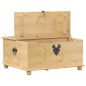vidaXL Truhe Corona 90x78x45 cm Massivholz Kiefer vidaXL Truhe Corona 90x78x45 cm Massivholz Kiefer